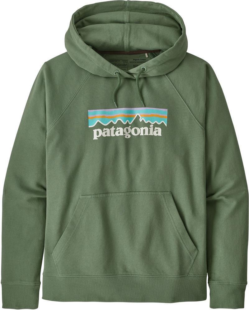 Pastel P-6 Logo Organic Hoody - Womens - sedge green 1