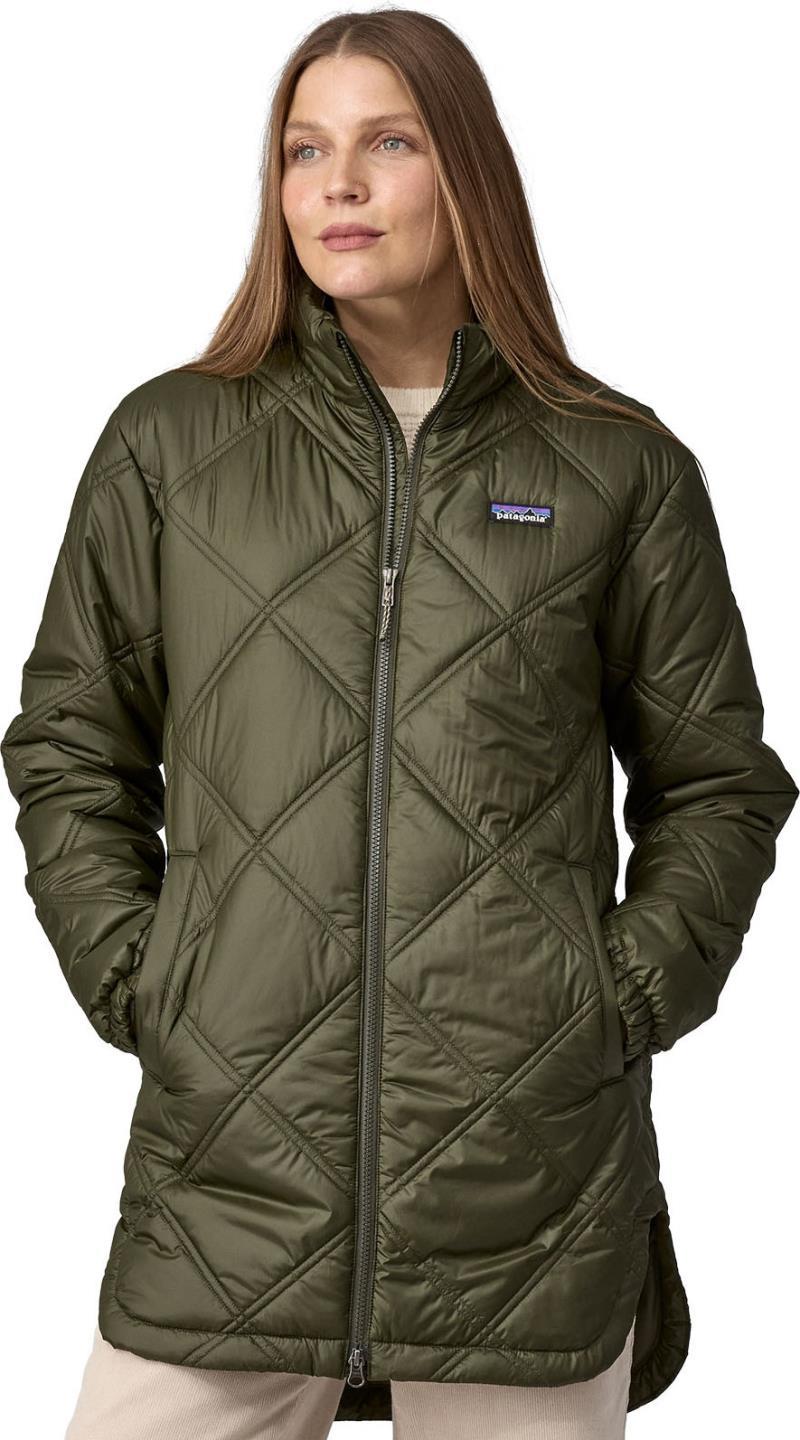 Pine Bank Insulated Parka - Womens - pine needle green 1