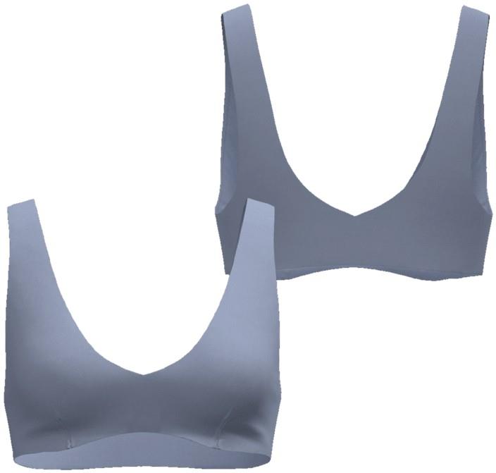 Plunge Top - Womens - ghost blue 1