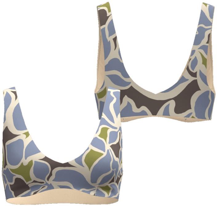 Plunge Top - Womens - intertidal small / ghost blue 1