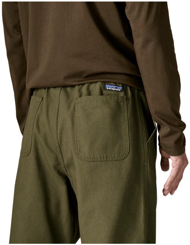 Point Reyes Canvas Gi Pants - Mens - basin green 1