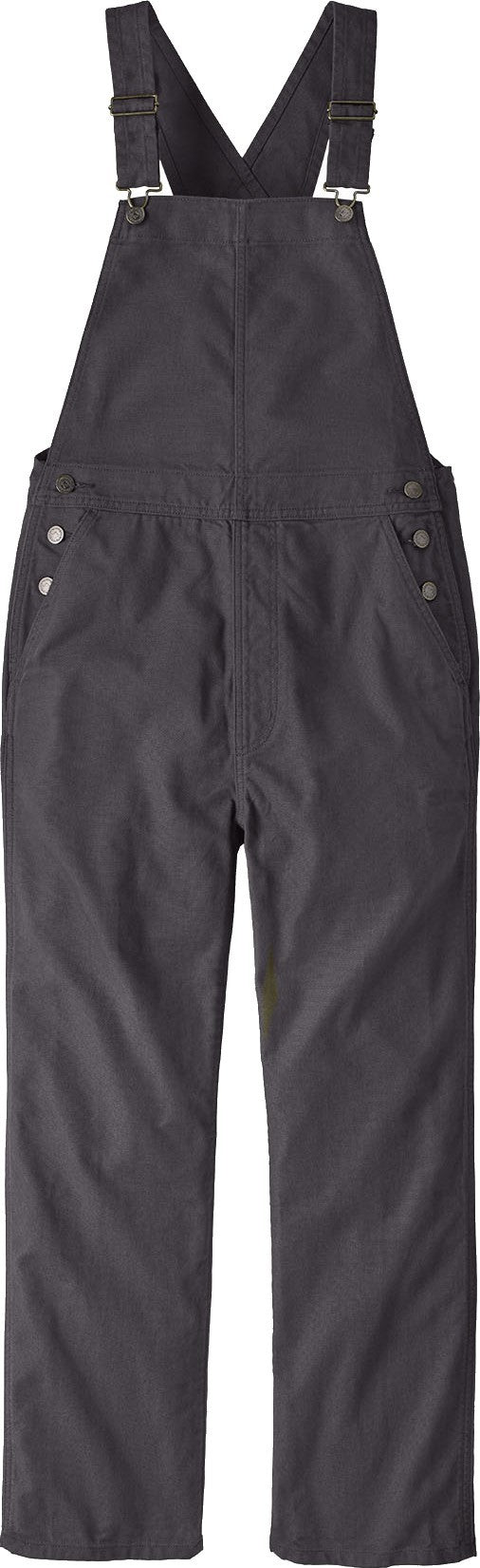 Point Reyes Canvas Overalls - Womens - ink black 1