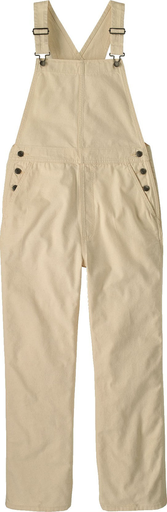 Point Reyes Canvas Overalls - Womens - undyed natural 1