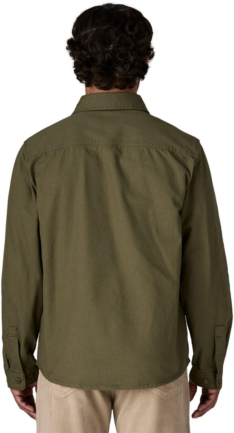 Point Reyes Canvas Shirt - Mens - basin green 1