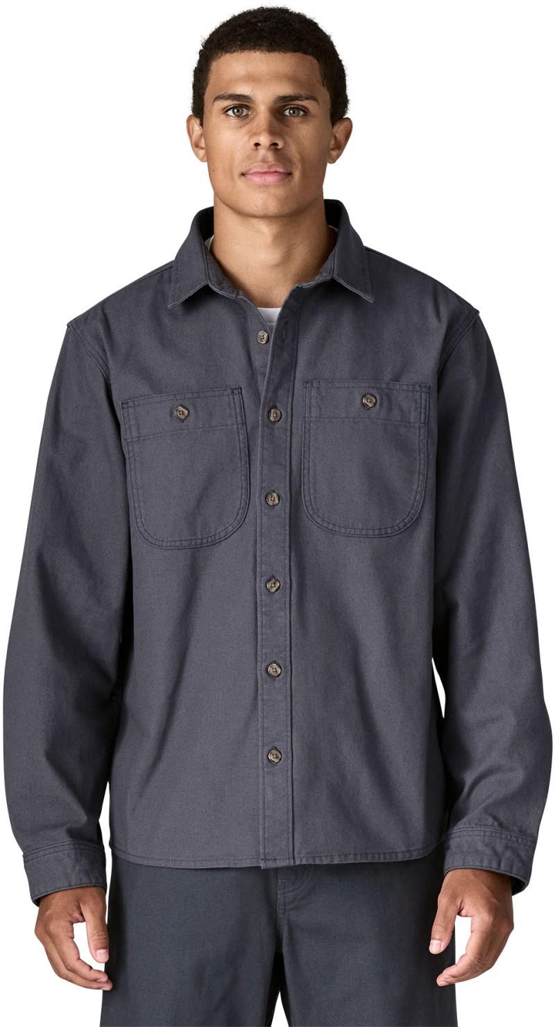 Point Reyes Canvas Shirt - Mens - smolder blue 1