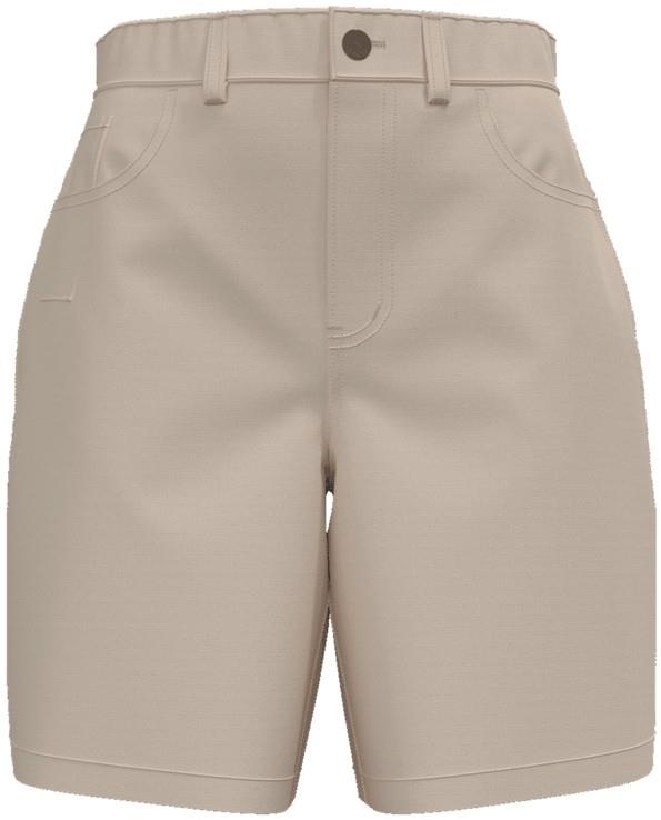 Point Reyes Canvas Utility Shorts, 8" Inseam - Womens - undyed natural 1