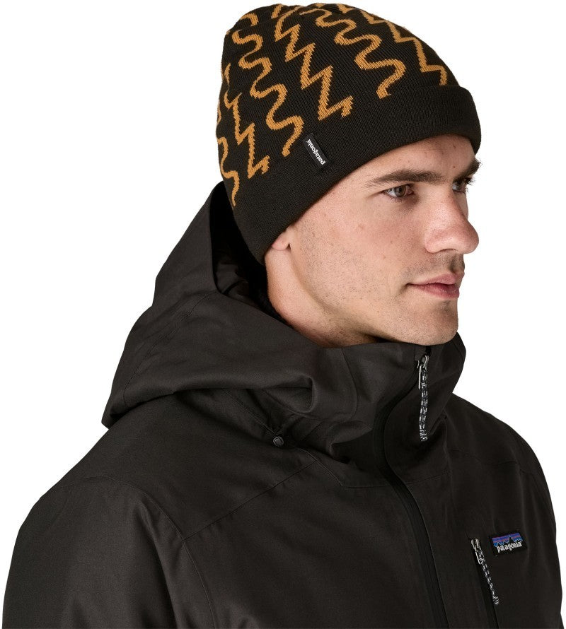 PowSlayer Beanie - fresh tracks / black 1