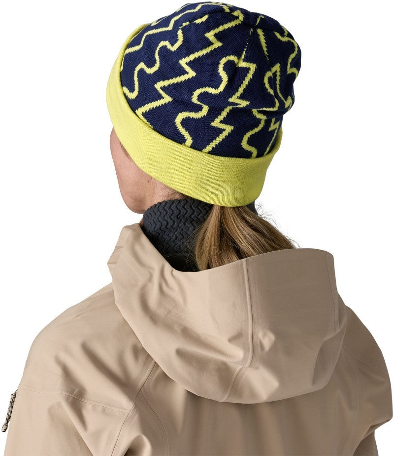 PowSlayer Beanie - fresh tracks / clement blue 1