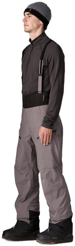 PowSlayer Bibs - Mens - may grey 1
