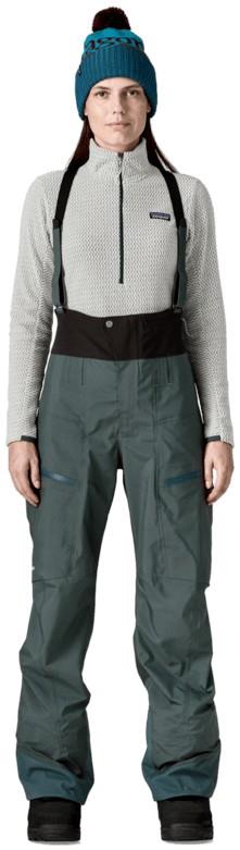 PowSlayer Bibs - Womens - summit blue 1