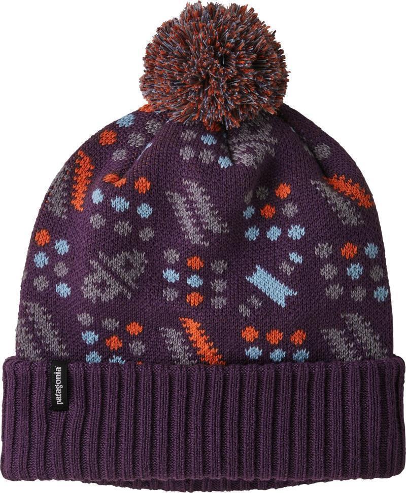 Powder Town Beanie - Icefall Knit / Deep Plum 1