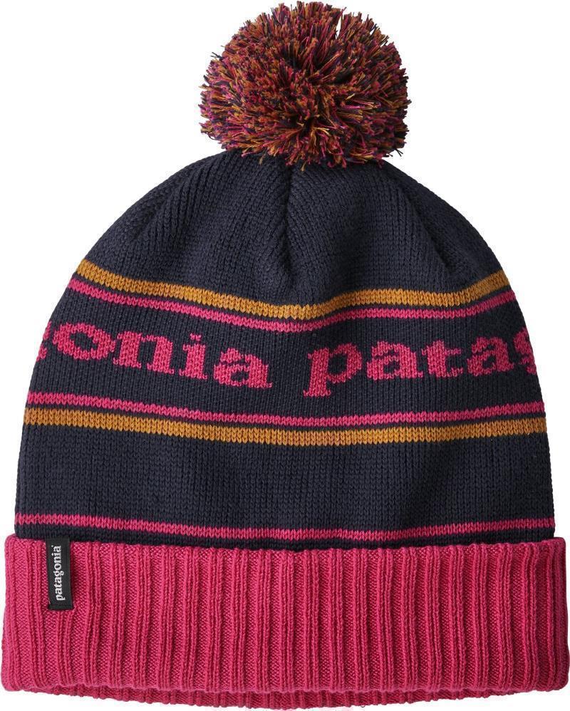 Powder Town Beanie - Park Stripe / Craft Pink w/Navy Blue 1