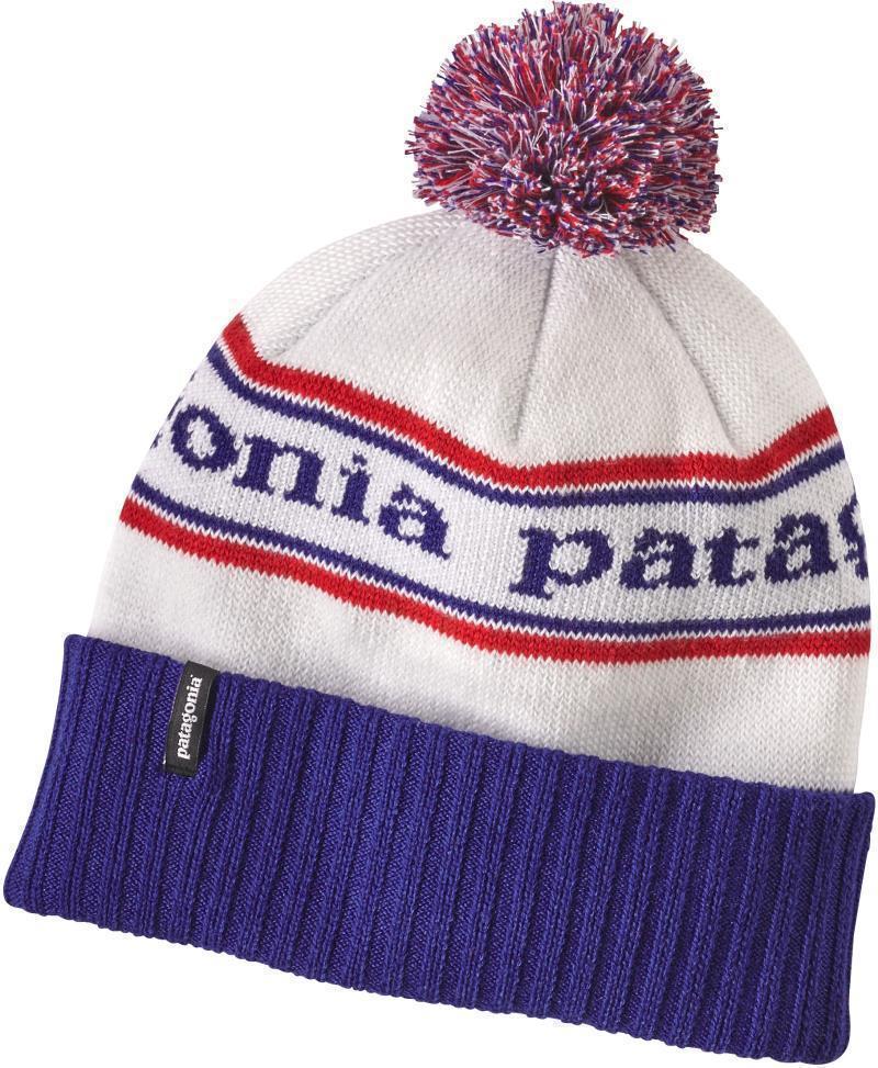 Powder Town Beanie - Park Stripe / Viking Blue 1
