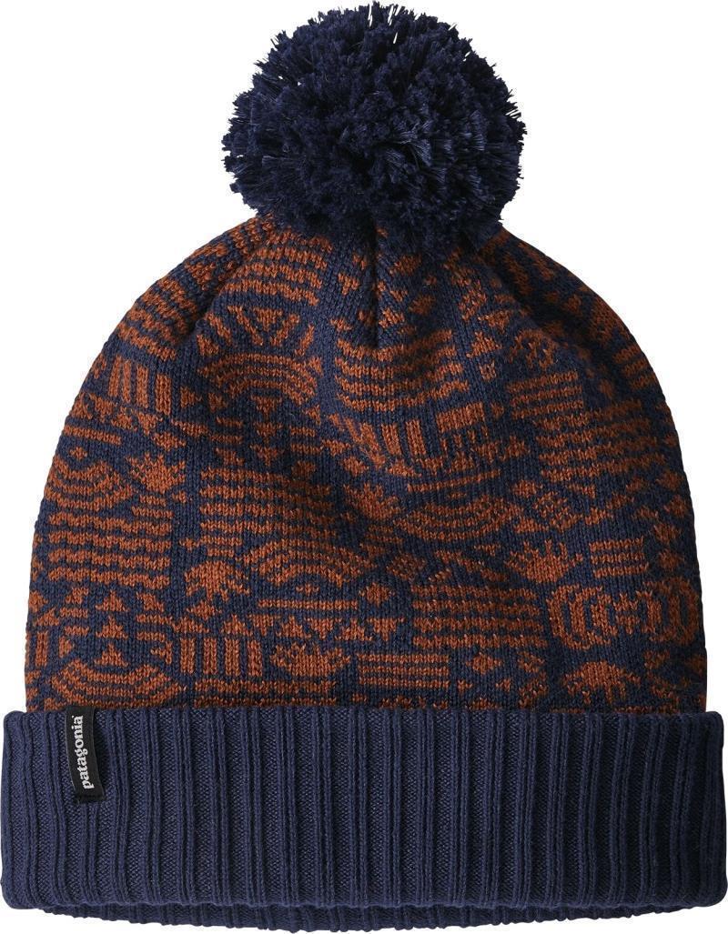 Powder Town Beanie - Protected Peaks Knit / Classic Navy 1