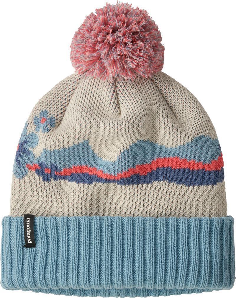 Powder Town Beanie - Kids - Arctic Floral Knit / Oyster White 1