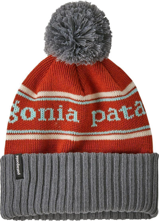 Powder Town Beanie - Kids - Park Stripe / Burl Red 1