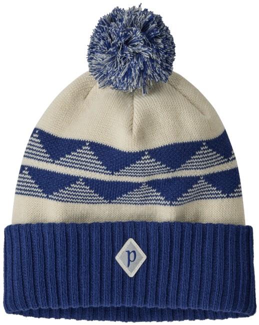 Powder Town Beanie - hut tripper stripe / birch white 1