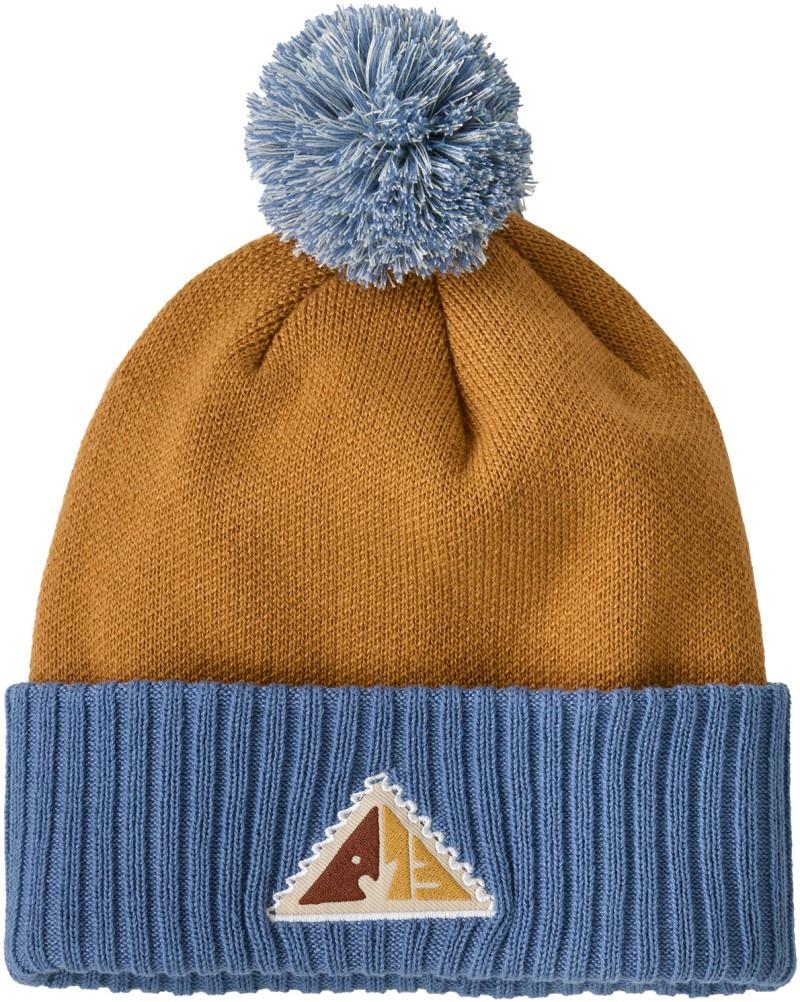 Powder Town Beanie - snowsteps patch / talon gold 1
