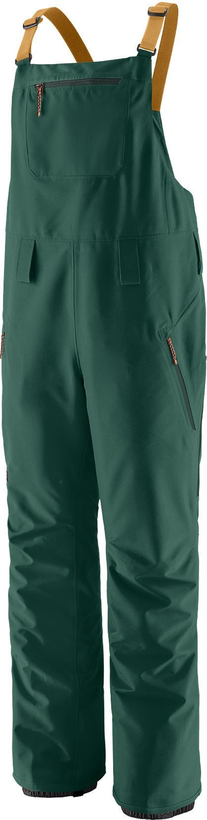 Powder Town Bibs, Reg - Womens - cascade green 1