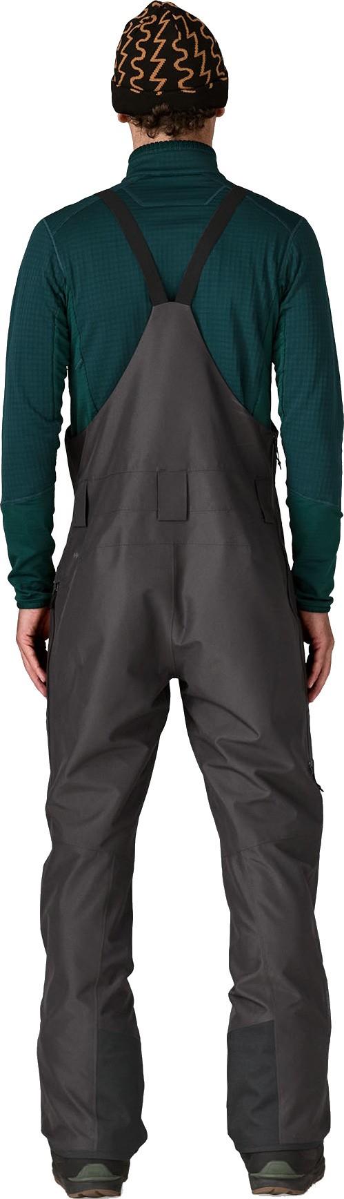Powder Town Bibs, Short - Mens - black 1