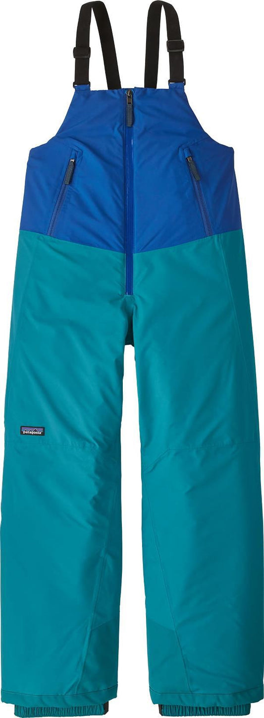 Powder Town Bibs - Kids - Passage Blue 1