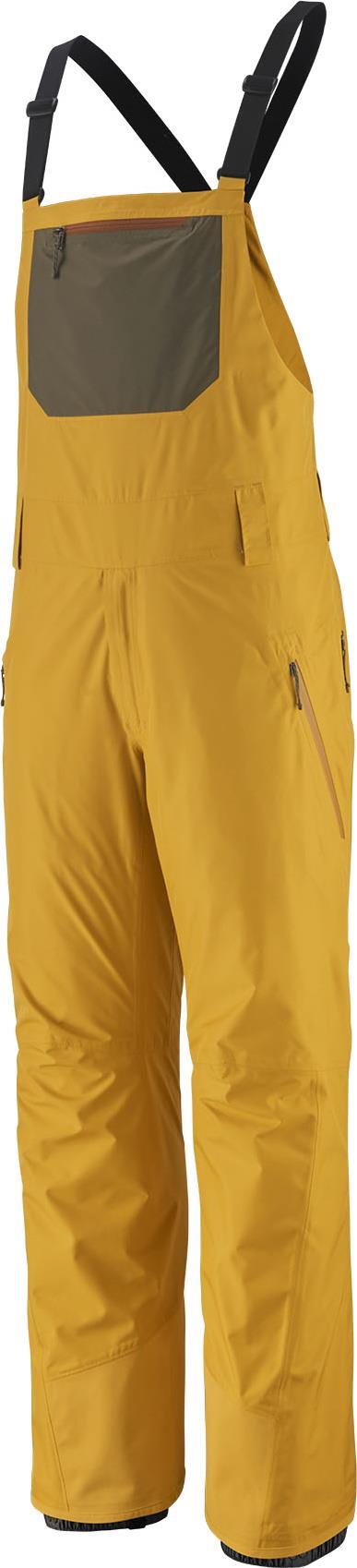 Powder Town Bibs - Mens - Cabin Gold 1