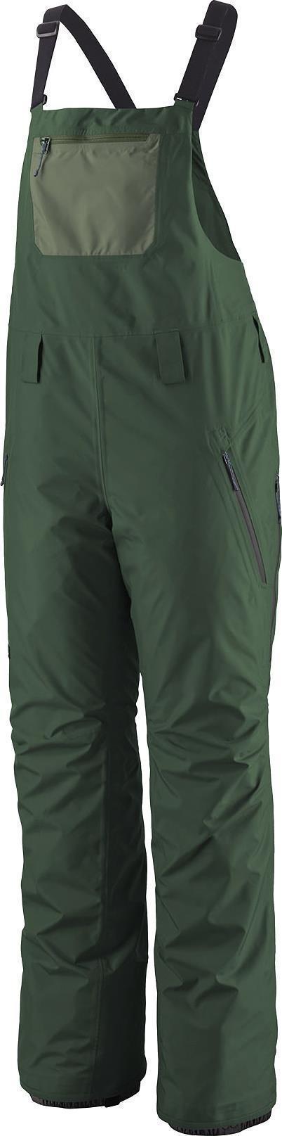 Powder Town Bibs - Womens - Pinyon Green 1