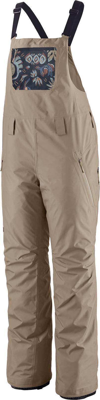 Powder Town Bibs - Womens - seabird grey 1