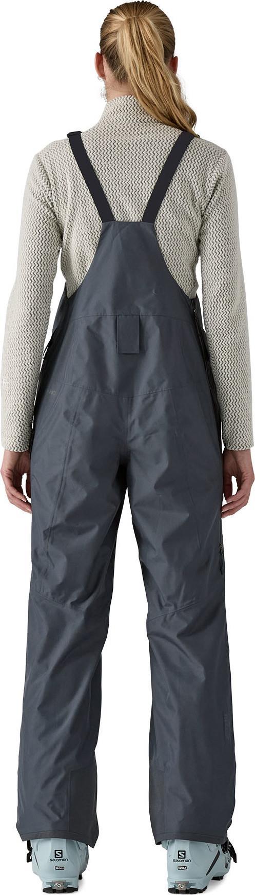 Powder Town Bibs - Womens - smolder blue 1