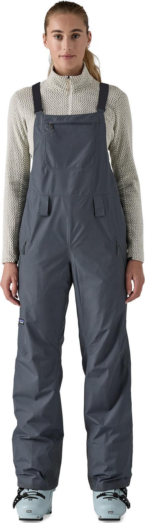 Powder Town Bibs - Womens - smolder blue 1