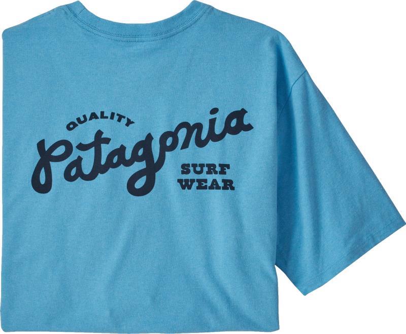 Quality Surf Pocket Responsibili-Tee - Mens - lago blue 1