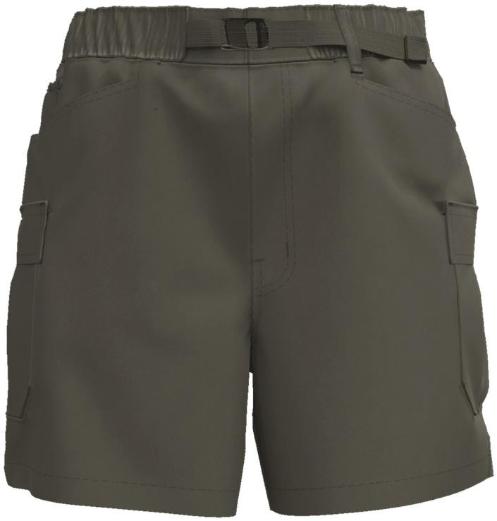 Quandary Cargo Shorts, 5" Inseam - Womens - basin green 1
