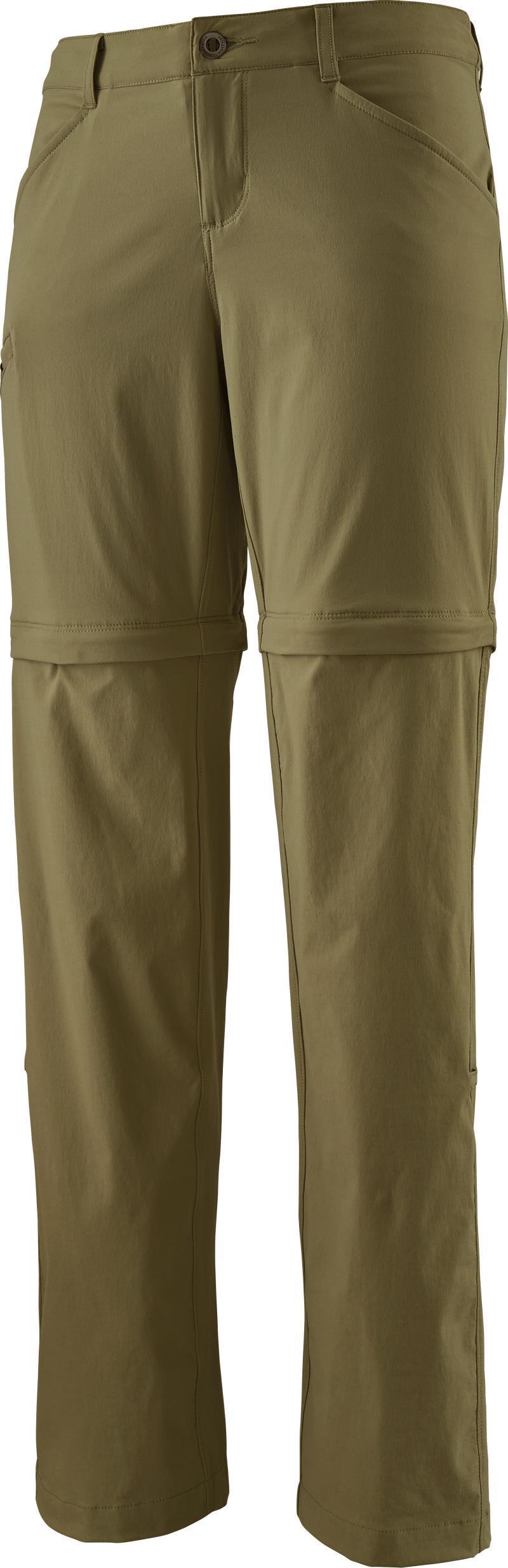 Quandary Convertible Pants, Reg - Womens - Fatigue Green 1