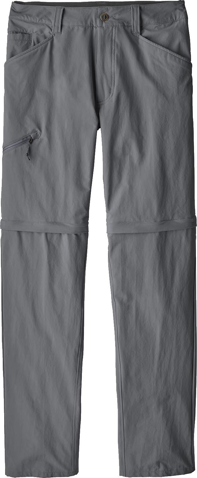 Quandary Convertible Pants, Short - Mens - Forge Grey 1