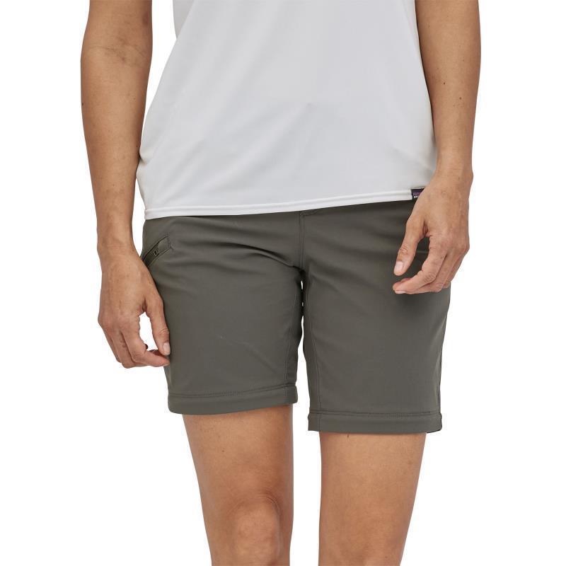 Quandary Convertible Pants, Short - Womens - Forge Grey 6