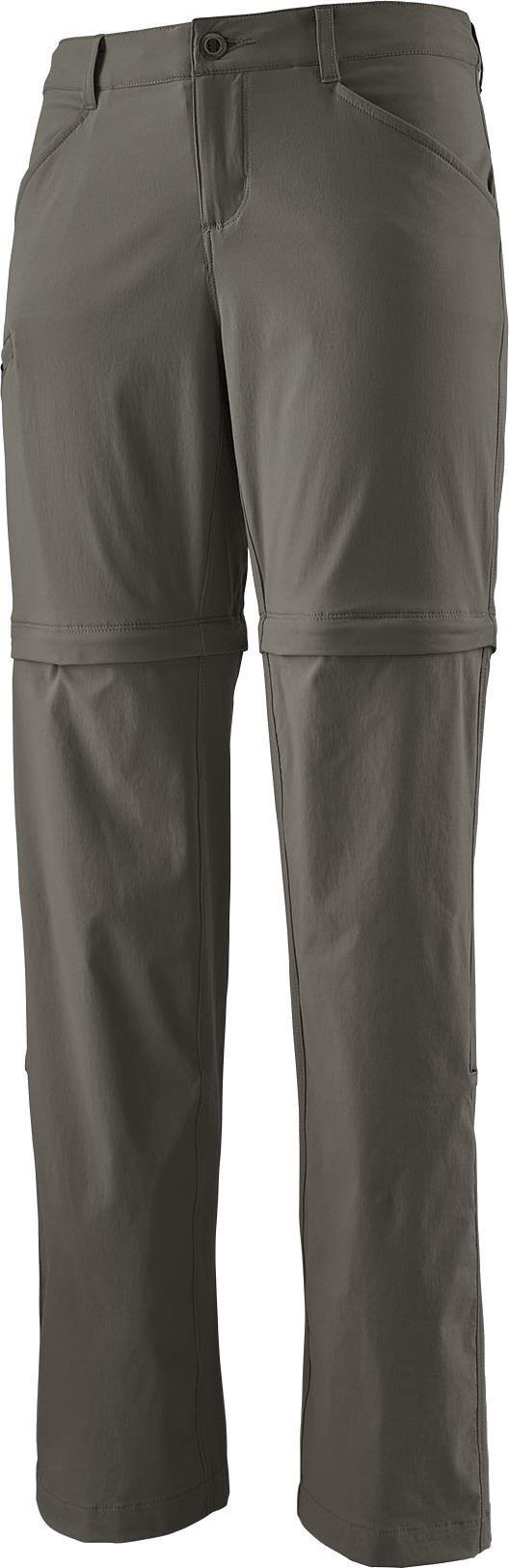 Quandary Convertible Pants, Short - Womens - Forge Grey 1