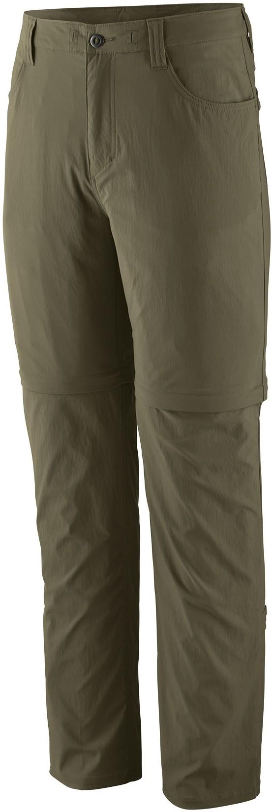 Quandary Convertible Pants - Mens - basin green 1
