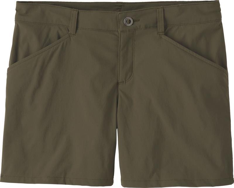 Quandary Shorts, 5" Inseam - Womens - Basin Green 1