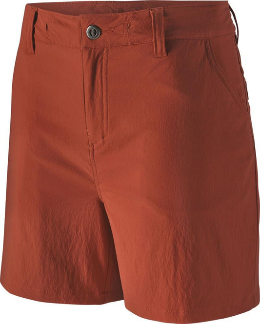 Quandary Shorts, 5" Inseam - Womens - Mangrove Red 1