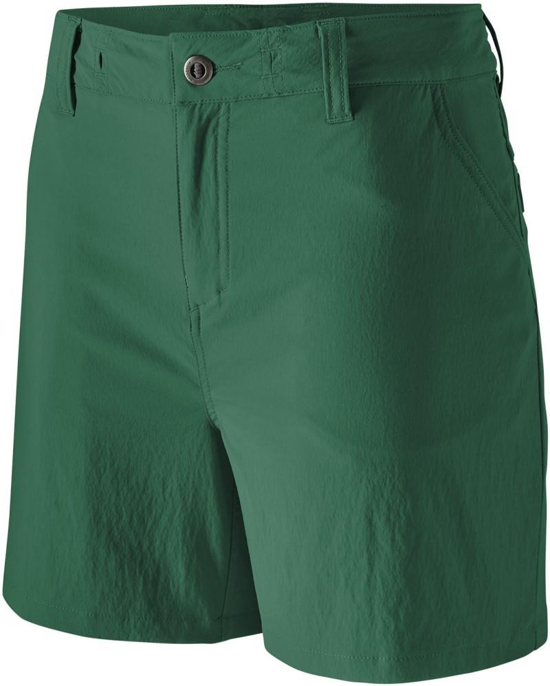 Quandary Shorts, 5" Inseam - Womens - conifer green 1