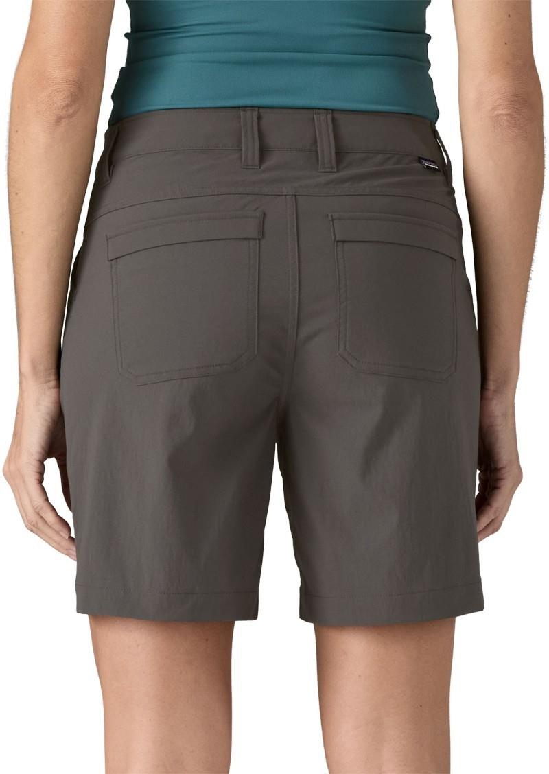 Quandary Shorts, 7" Inseam - Womens - forge grey 1
