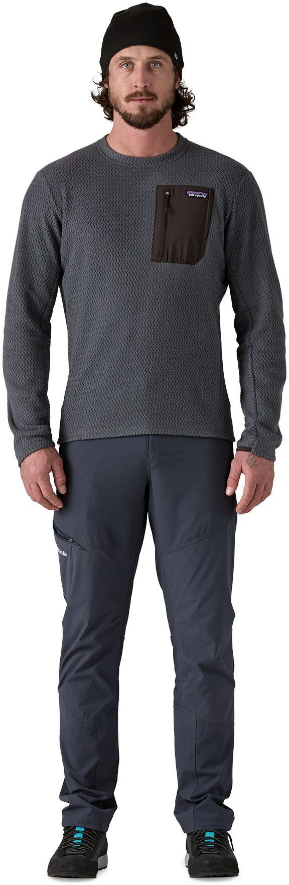 R1 Air Crew - Mens - smolder blue 1