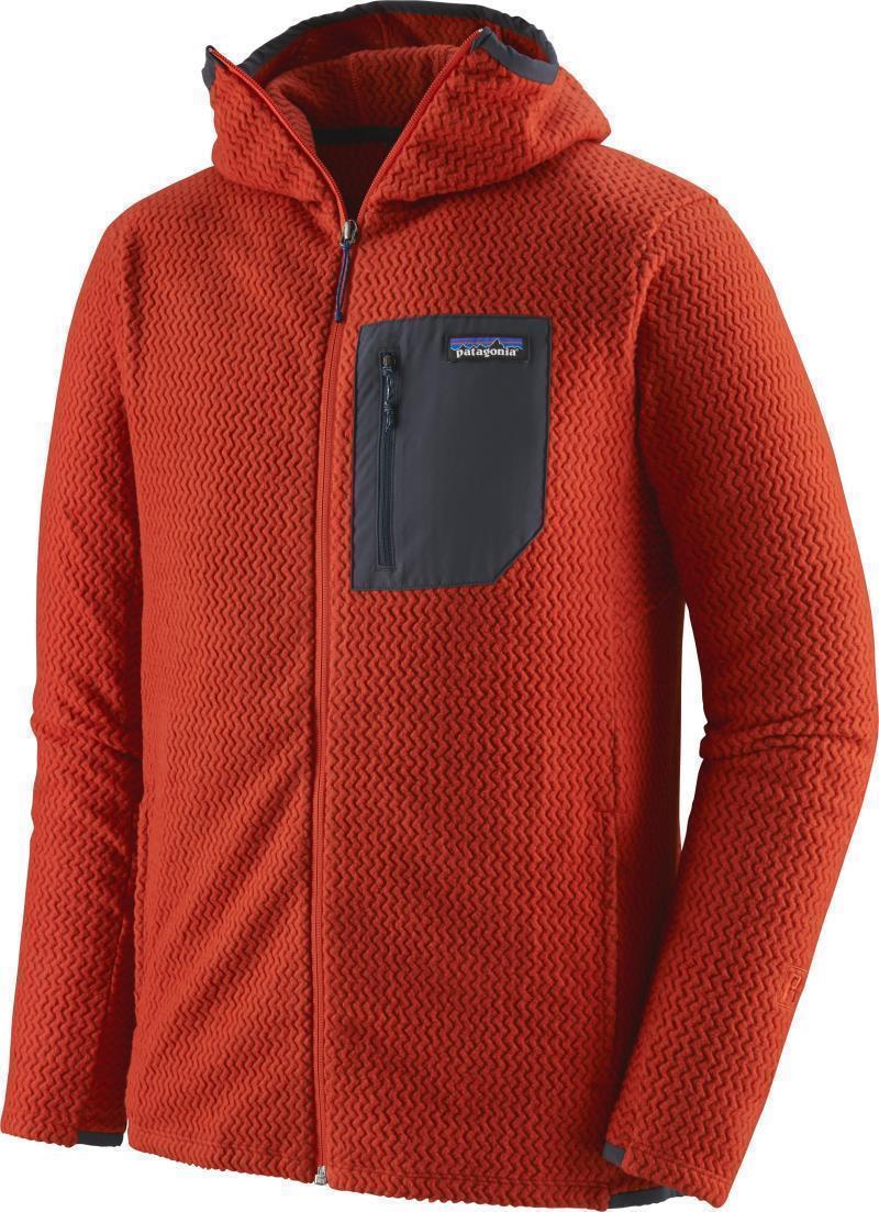 R1 Air Full Zip Hoody - Mens - hot ember 1