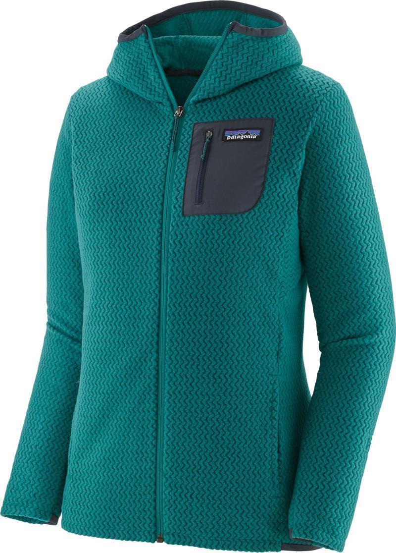 R1 Air Full Zip Hoody - Womens - Borealis Green 1