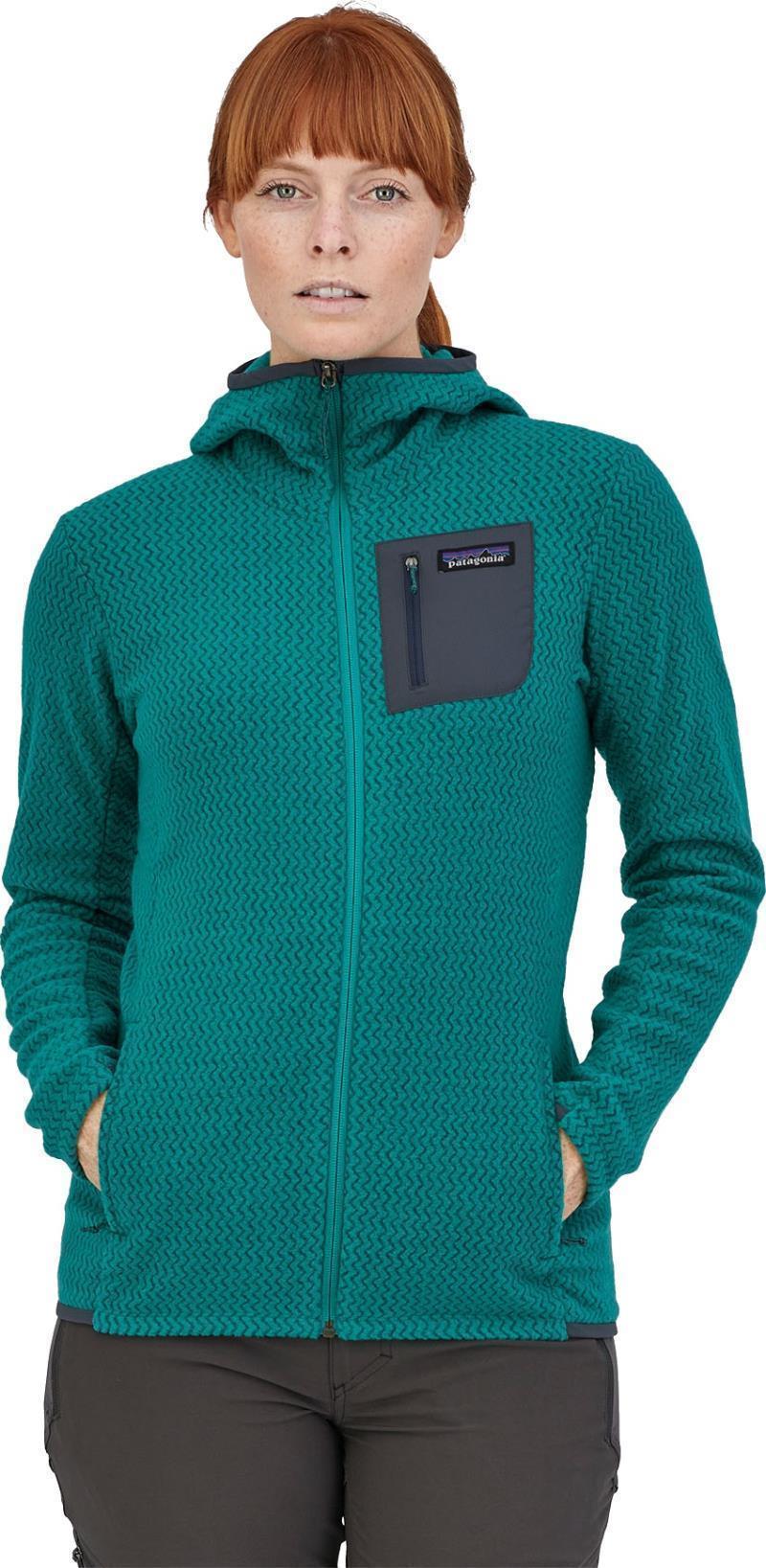 R1 Air Full Zip Hoody - Womens - Borealis Green 2