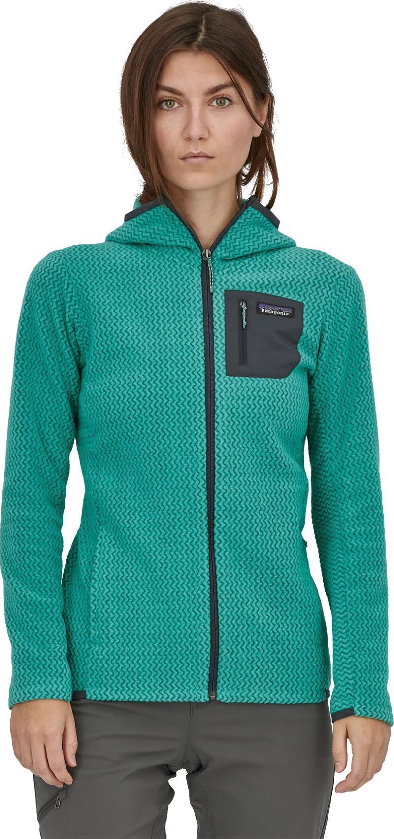 R1 Air Full Zip Hoody - Womens - Fresh Teal 2