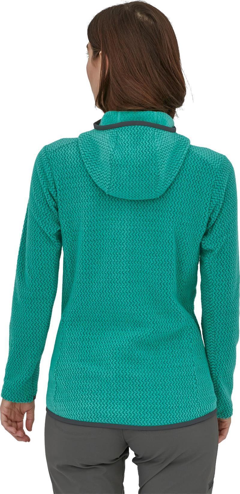 R1 Air Full Zip Hoody - Womens - Fresh Teal 3