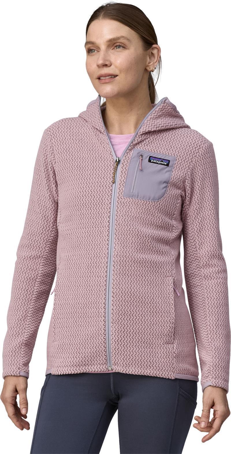 R1 Air Full Zip Hoody - Womens - Milkweed Mauve 2