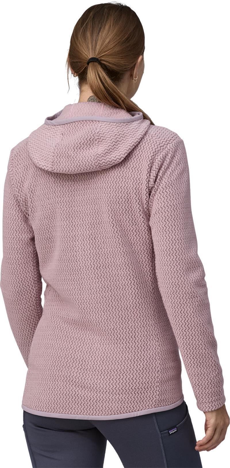 R1 Air Full Zip Hoody - Womens - Milkweed Mauve 3