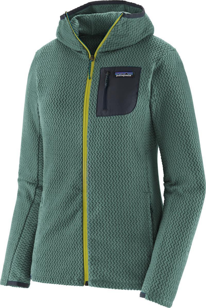 R1 Air Full Zip Hoody - Womens - Regen Green 1